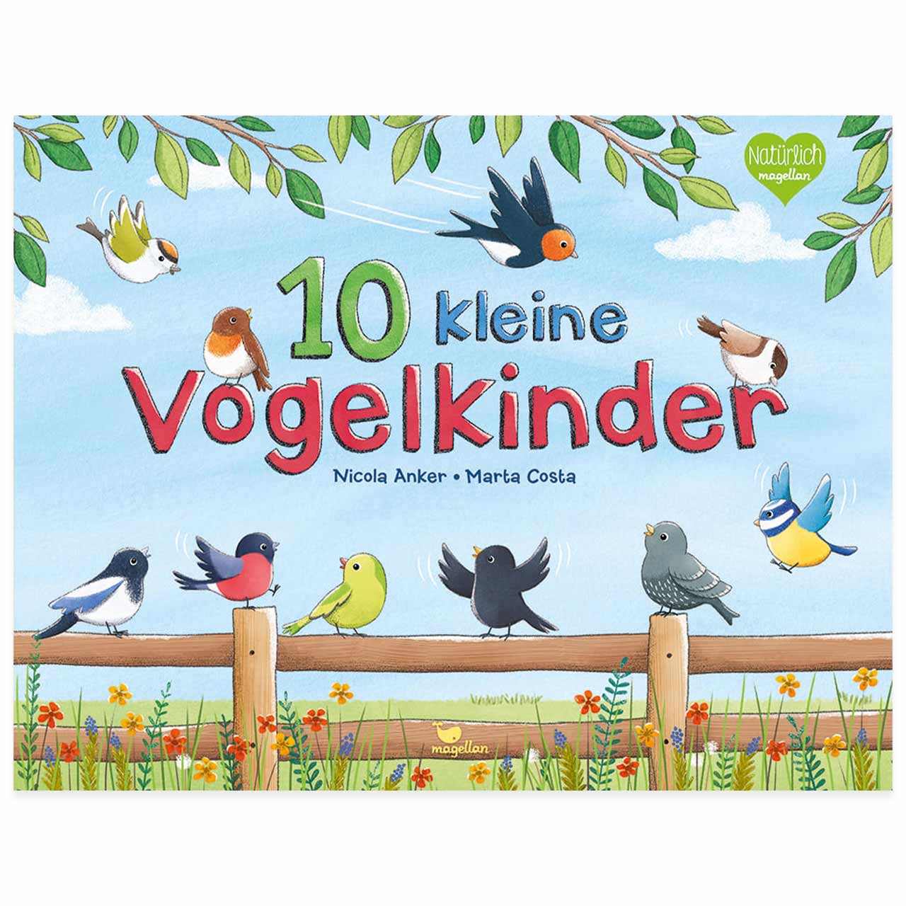 10 kleine Vogelkinder Bilderbuch ab 2 Jahren