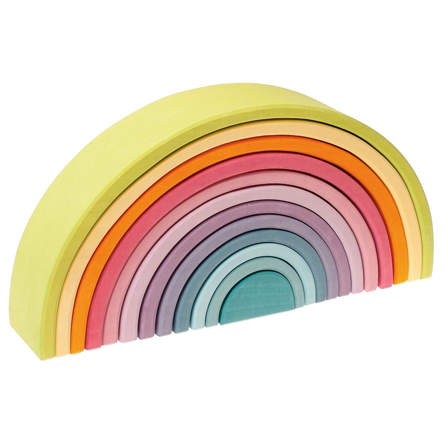 Grosser Regenbogen pastell 38 cm