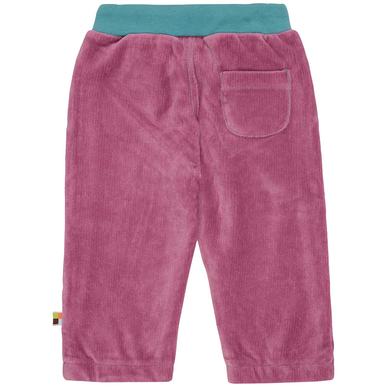 Warme Hose Feincord gefüttert pink