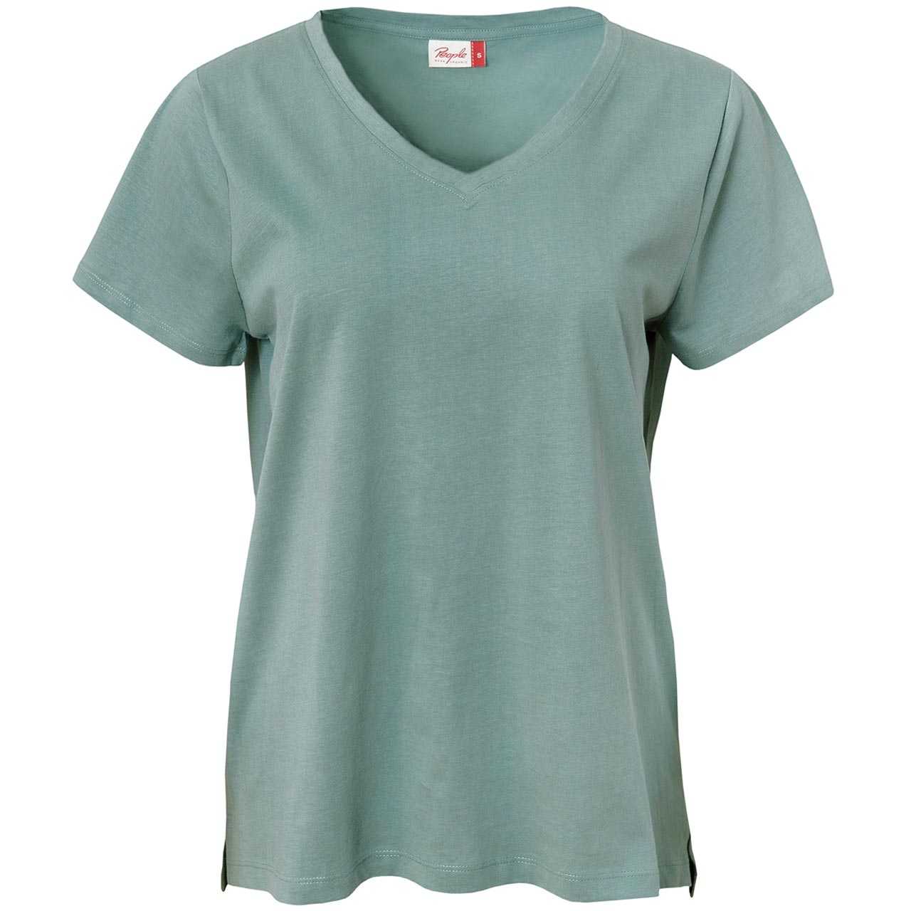 Lockeres Damen T-Shirt khaki