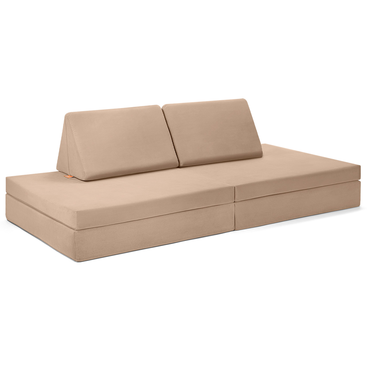 Funzy Spielsofa 4-teilig Dunkelbeige