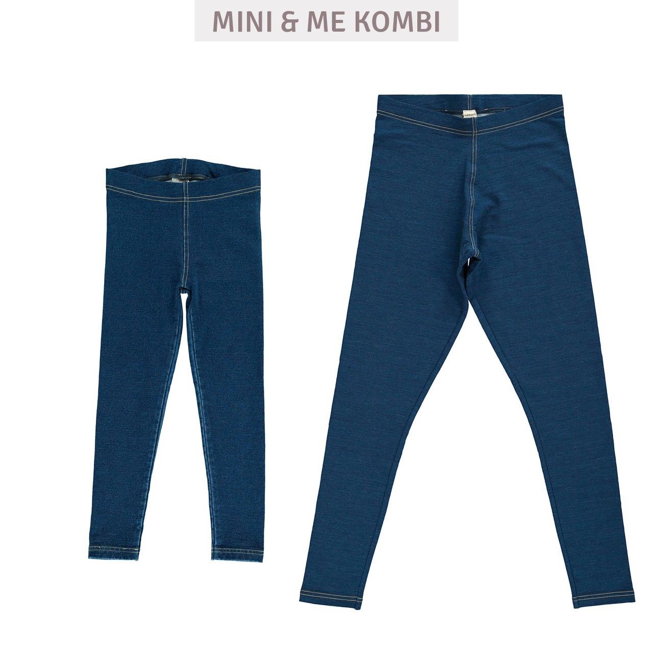 Dickere Damen Leggings indigo