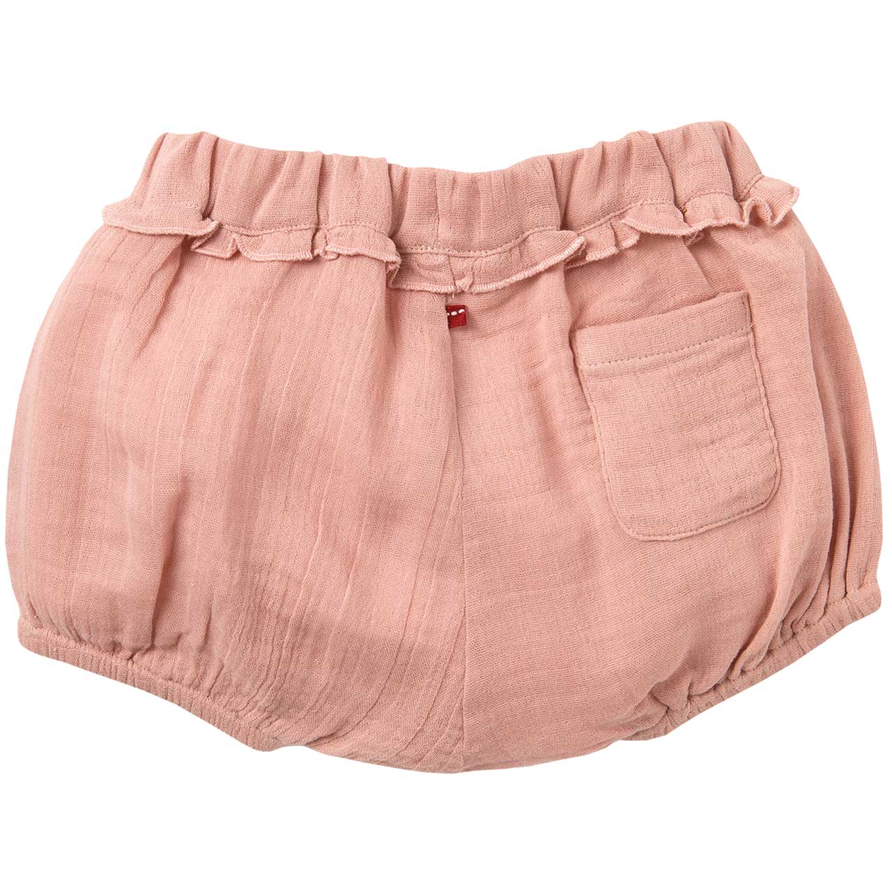 Kurze Musselin Shorts leicht rosa