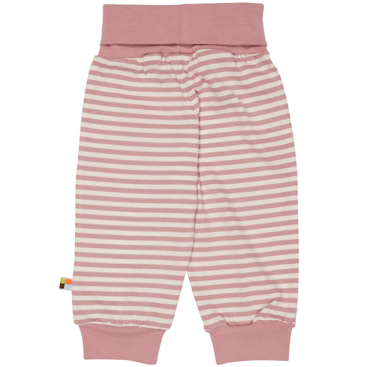 Weiche Freizeithose Ringel rosa