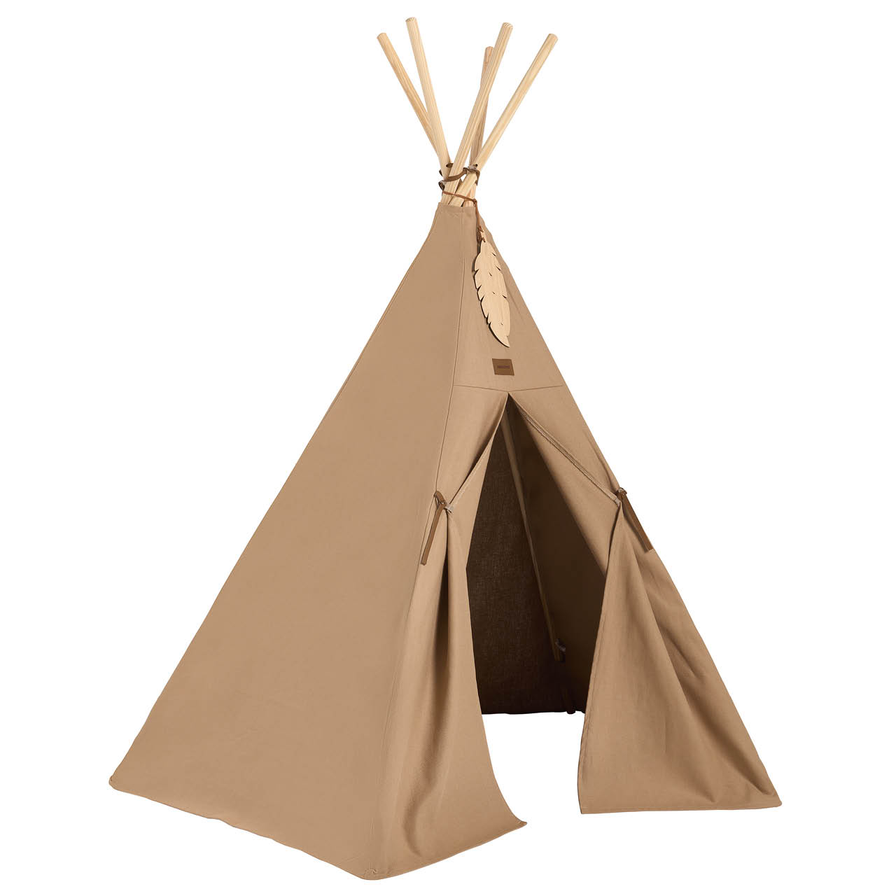 Spielzelt Tipi Braun – 140 cm