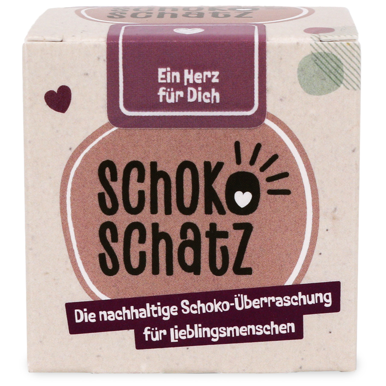 SchokoSchatz Zartbitter-Schokolade – Lieblingsmensch-Edition