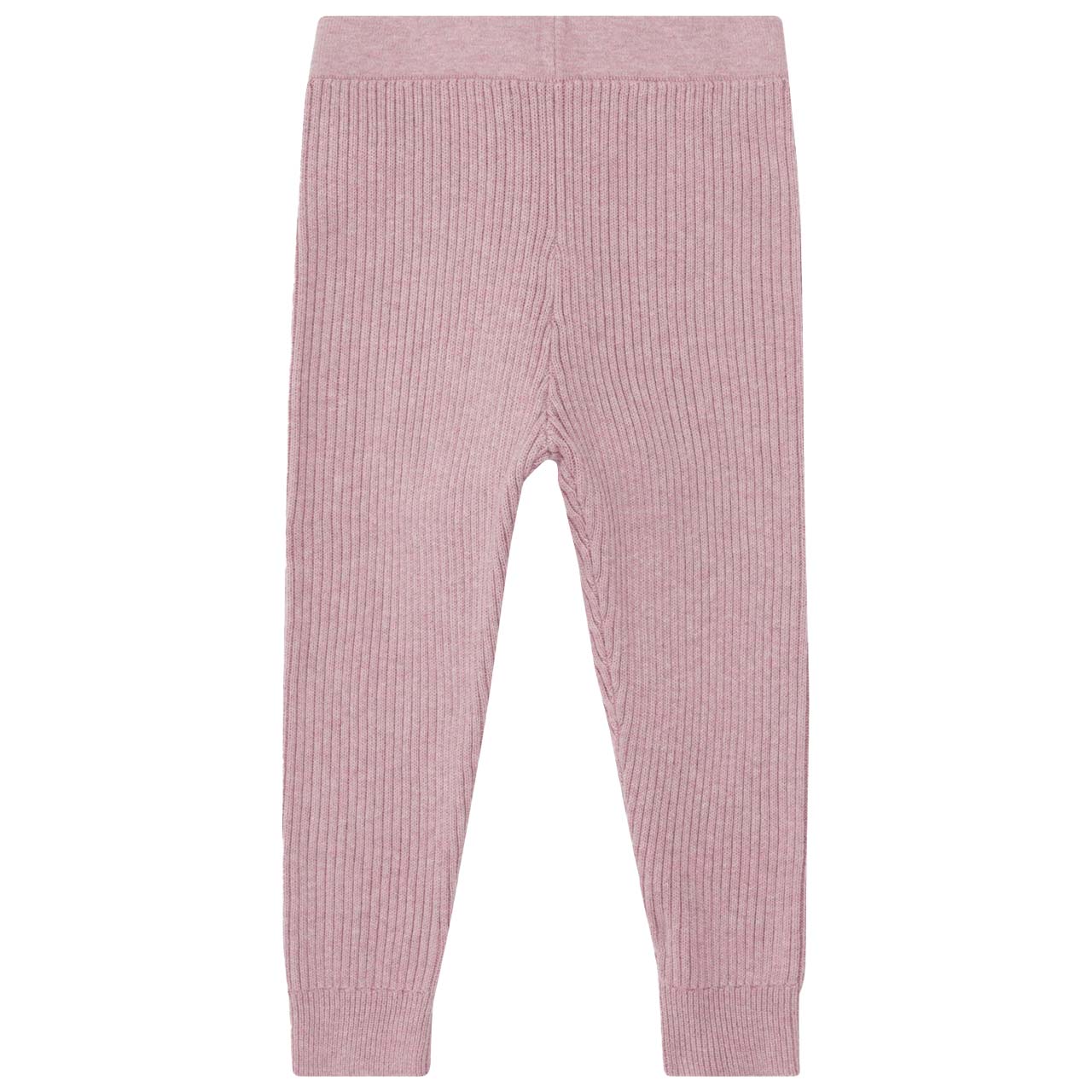 Warme Strickleggings Kinder altrosa