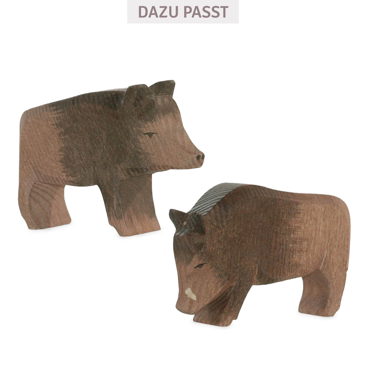 Wildschwein Keiler 7 cm hoch