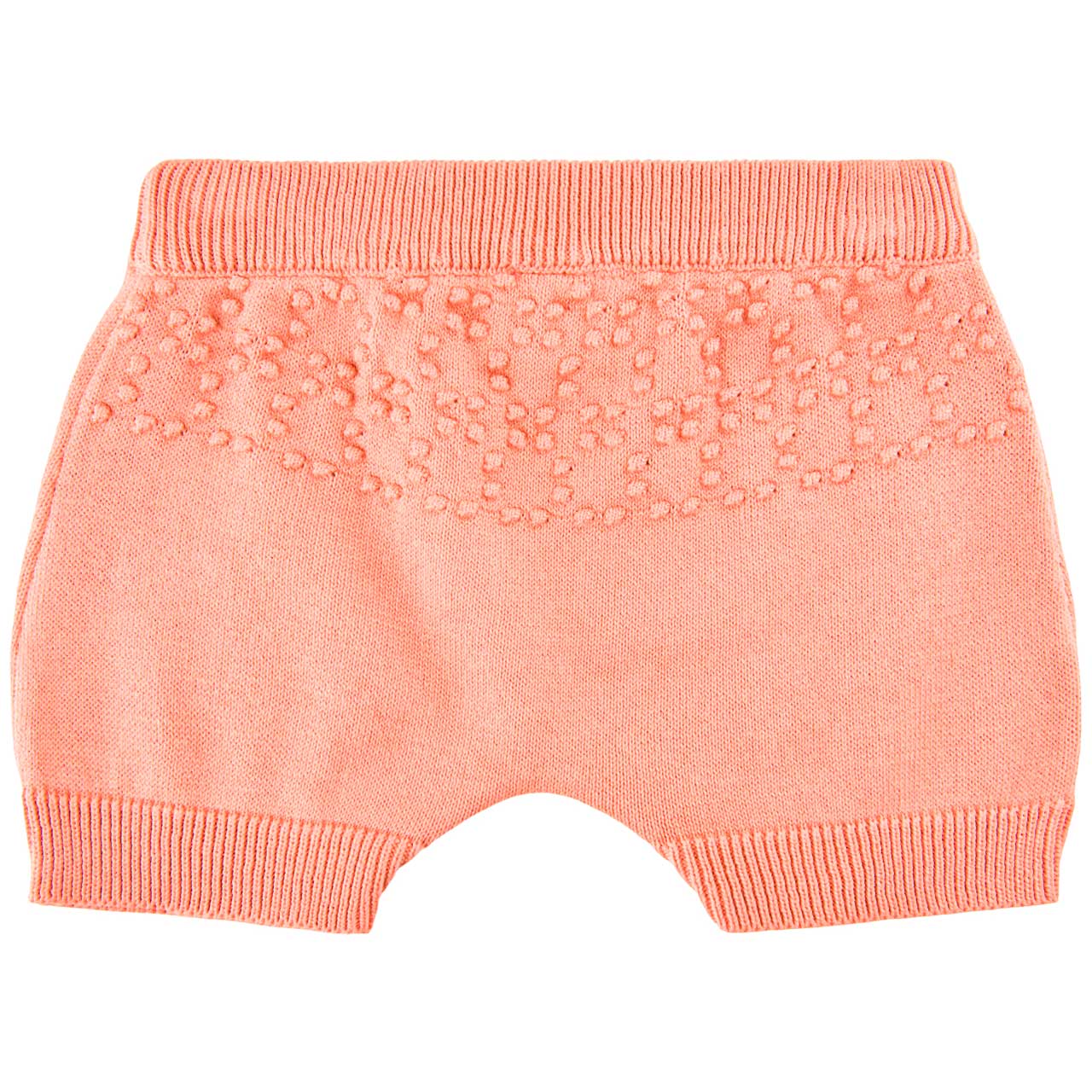 Strick Shorts lachs-rosa