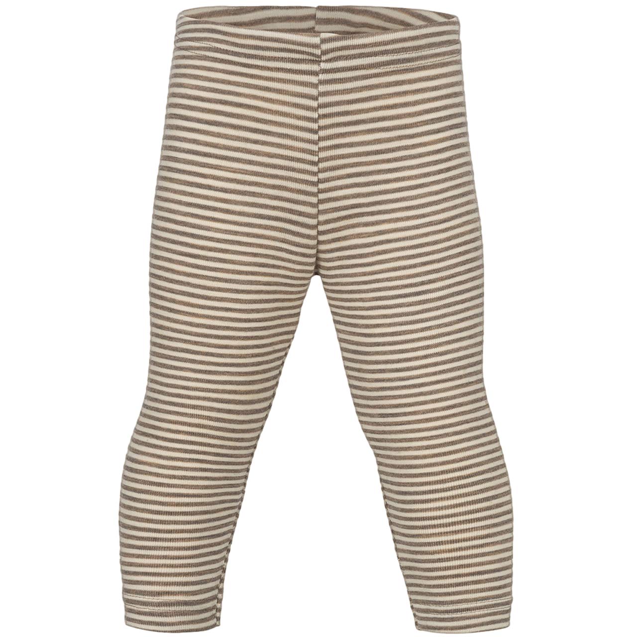 100% Wolle Kinder Leggings braun-natur