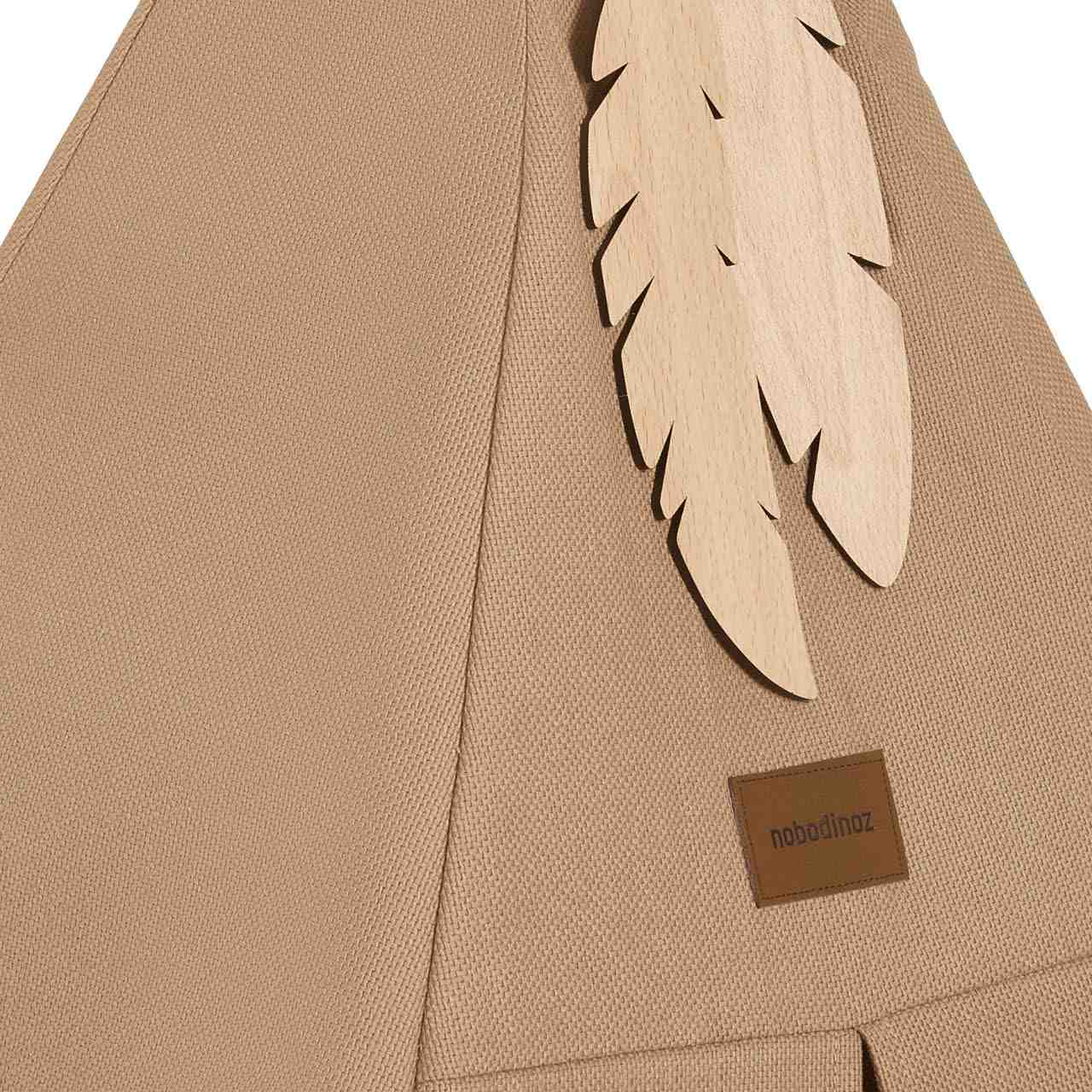 Spielzelt Tipi Braun – 140 cm