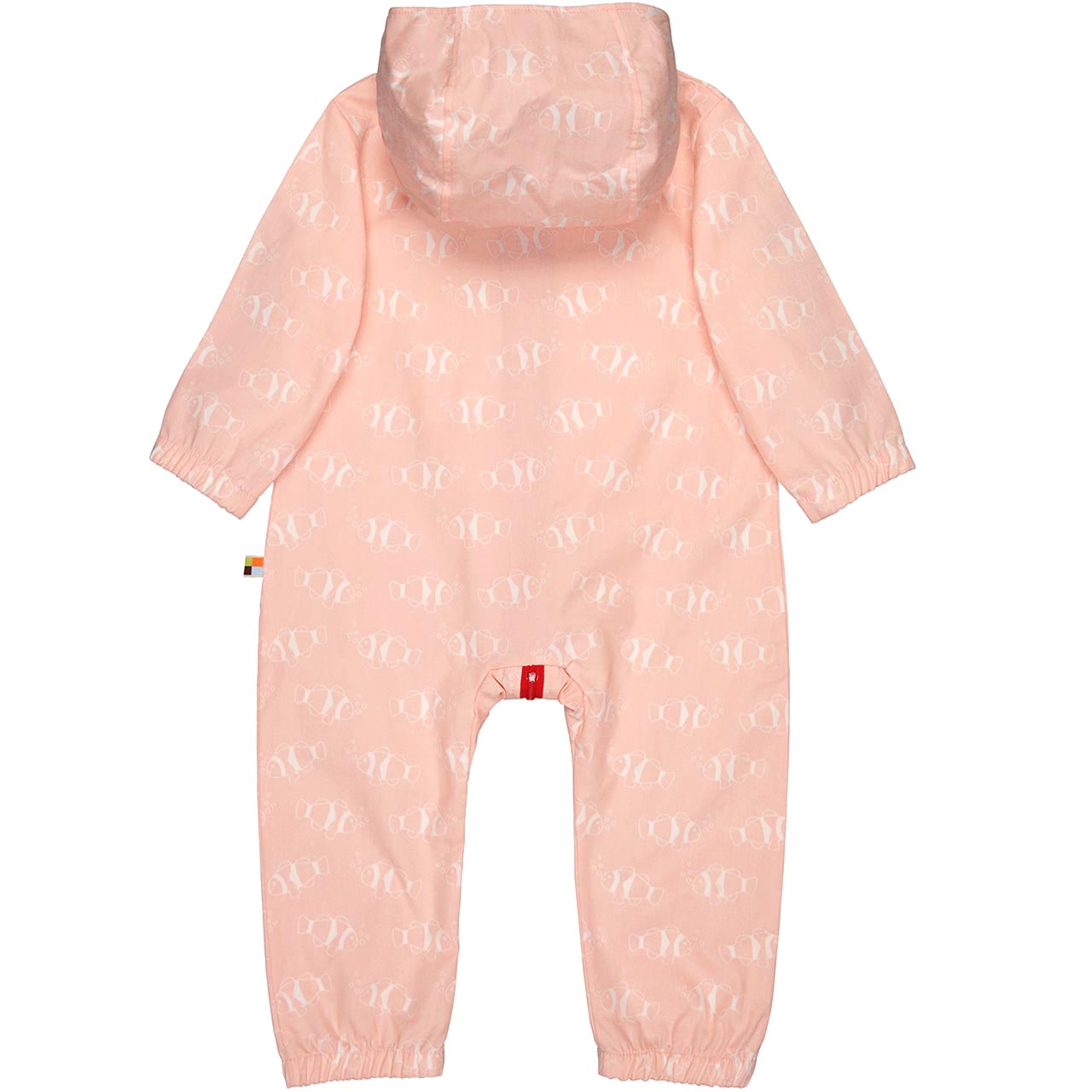 Outdoor Ungefütterter Baby Overall rosa Fische