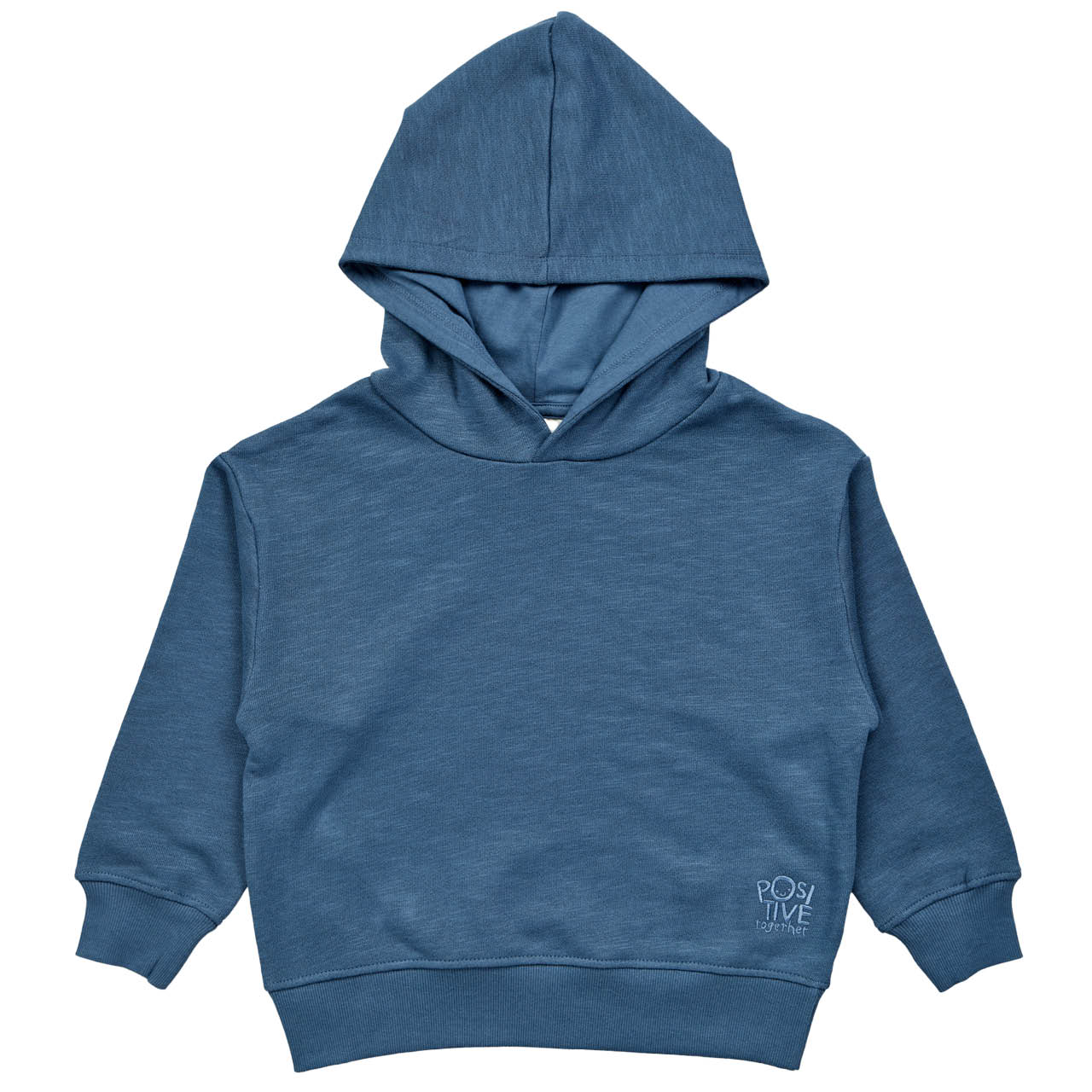 Warmer Sweat Kapuzenpullover blau