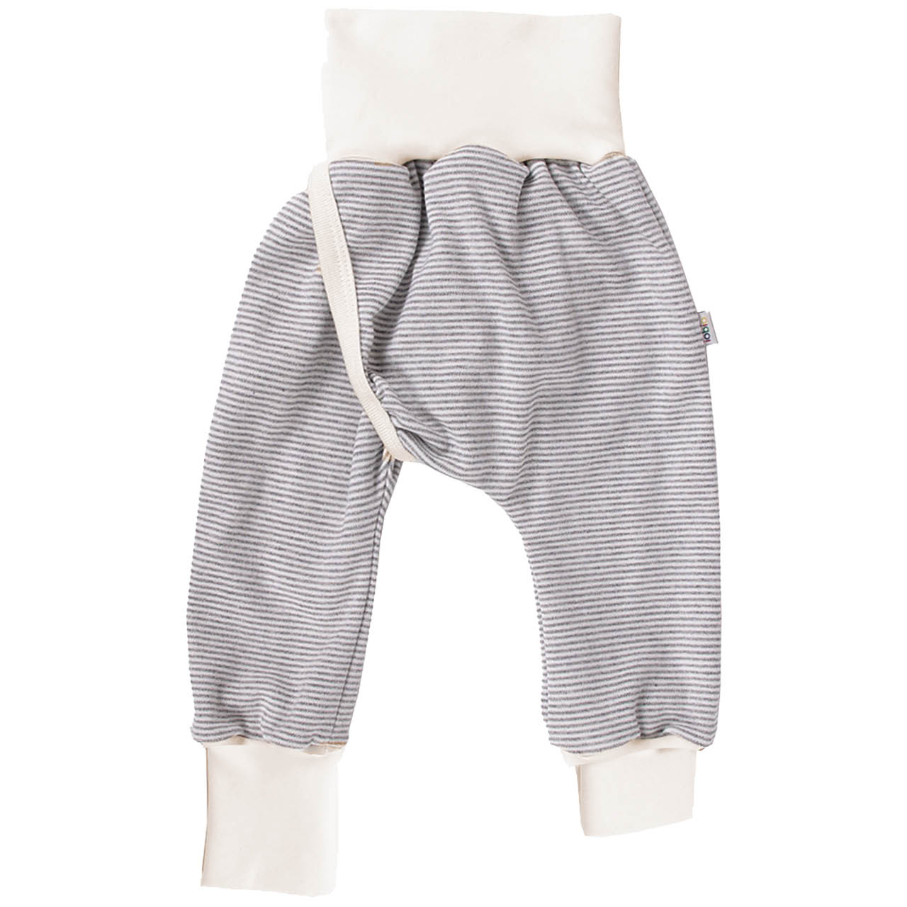 Abhaltehose für windelfreie Babys grau