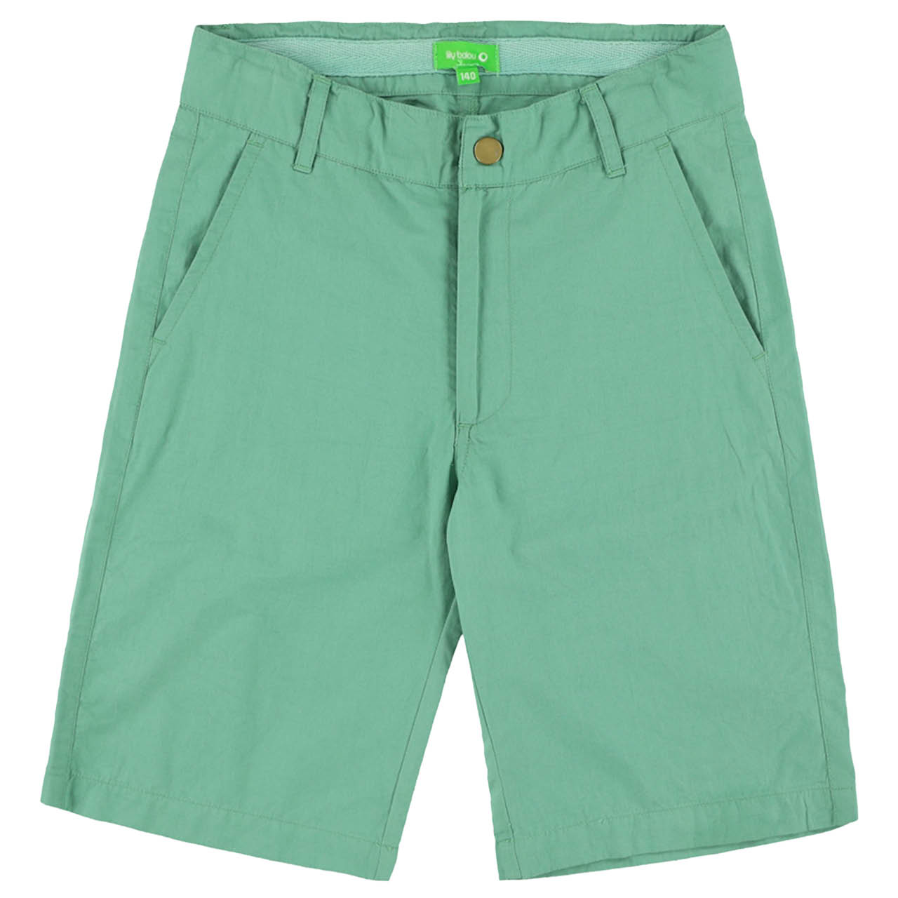 Robuste, leichte Popeline Shorts mint