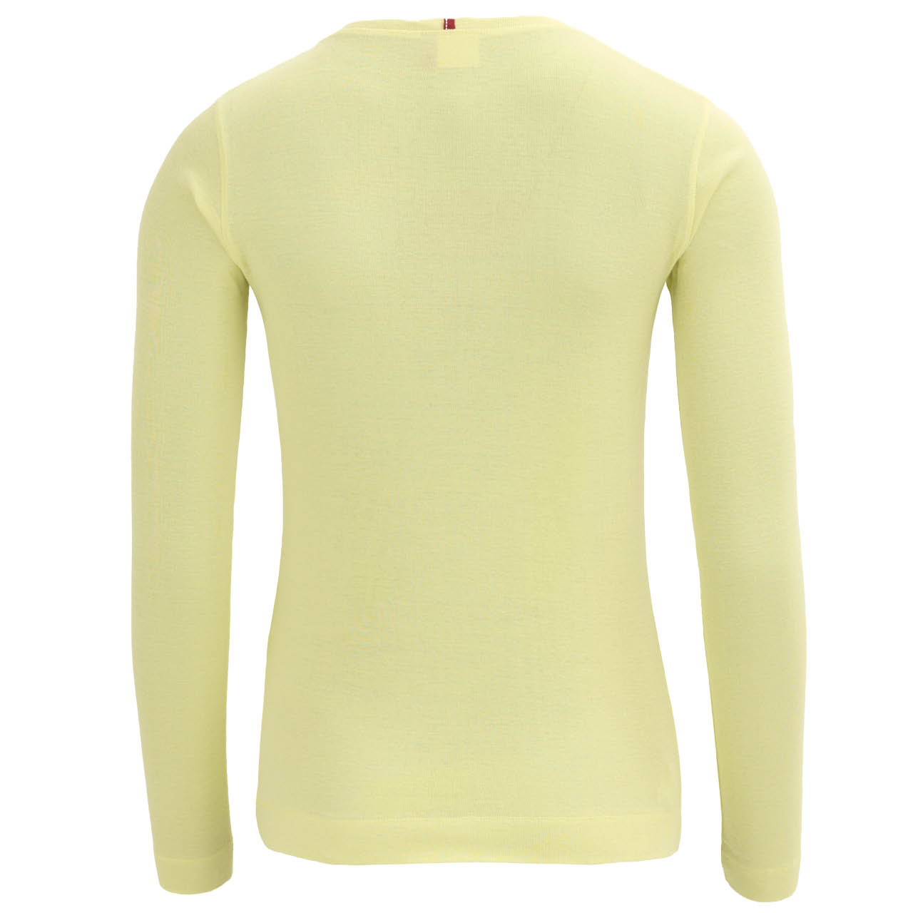 Weiches Damen Langarmshirt Rippe limette