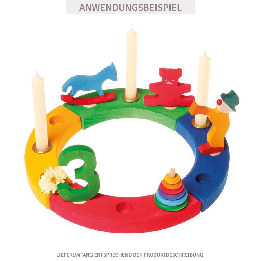 Grimms Zahlenstecker 6 für Geburtstagsring