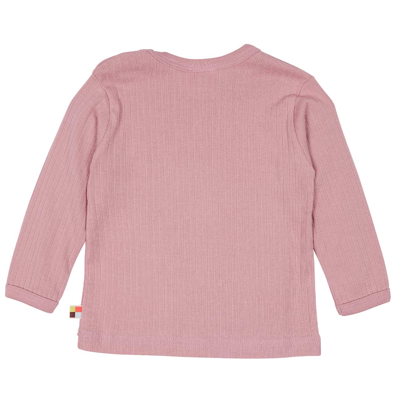 Weiches Langarmshirt Rippe Erdmännchen rosa