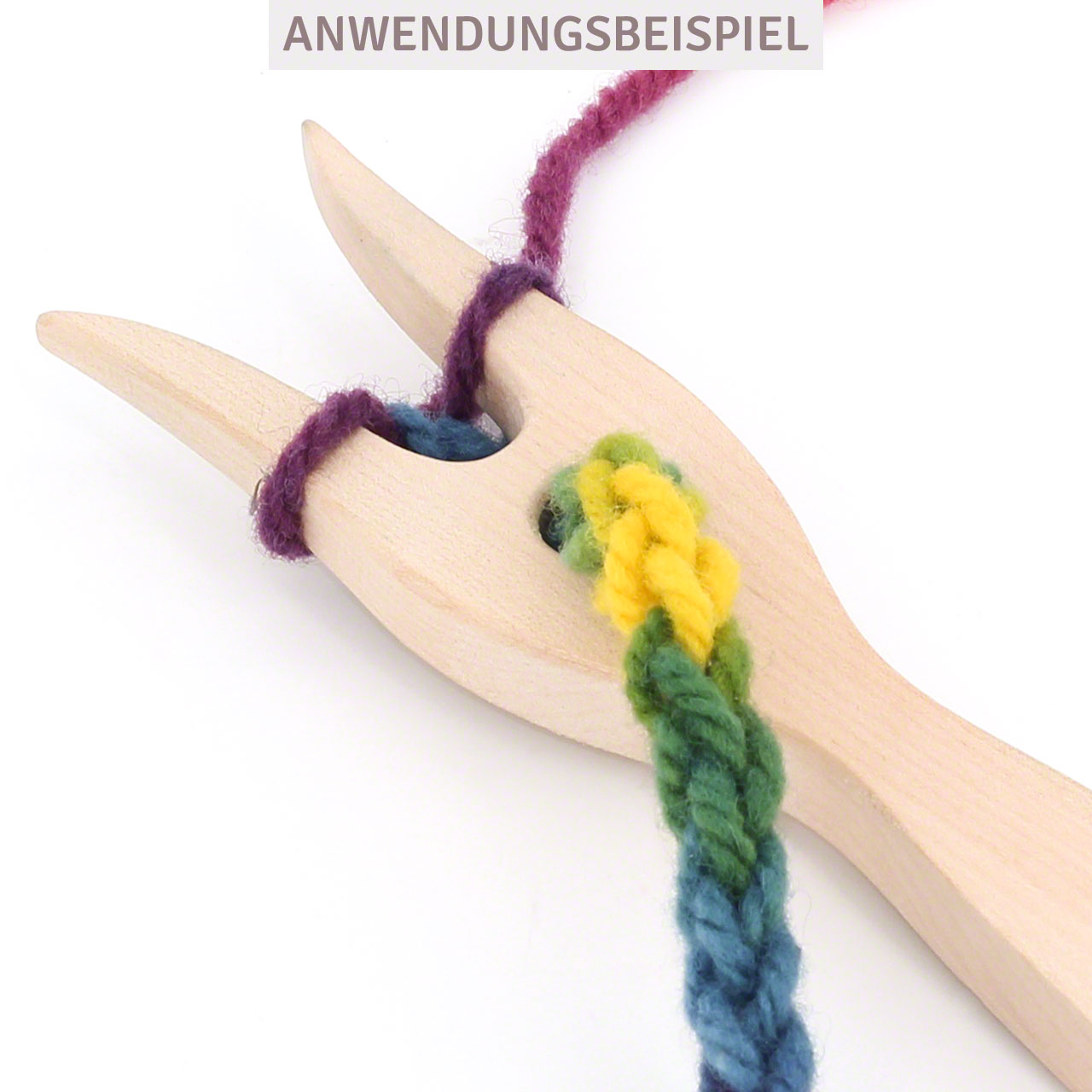 Strickgabel mit Anleitung