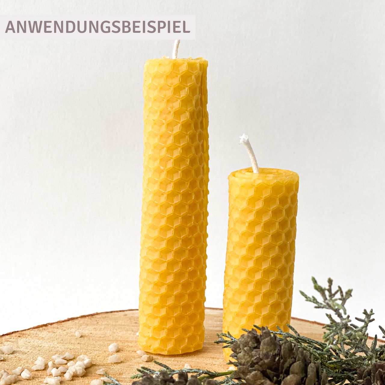 Bienenwabenplatten für DIY Kerzen - 1 Stück