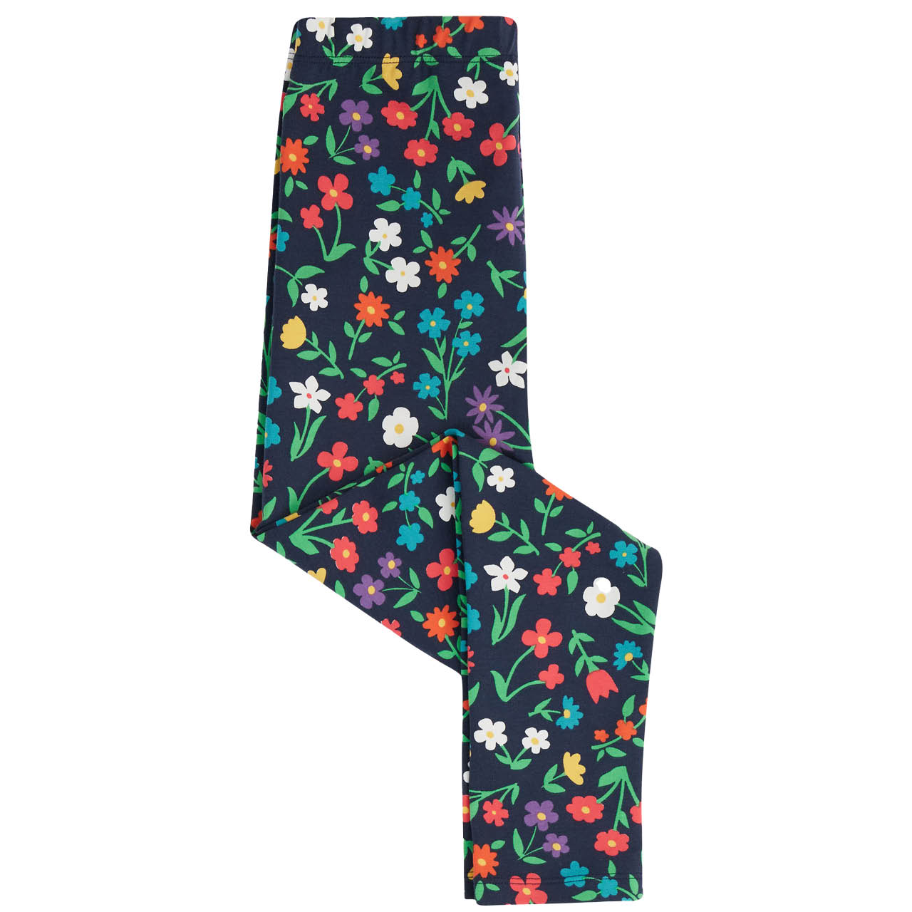 Leggings Blumenwiese indigo