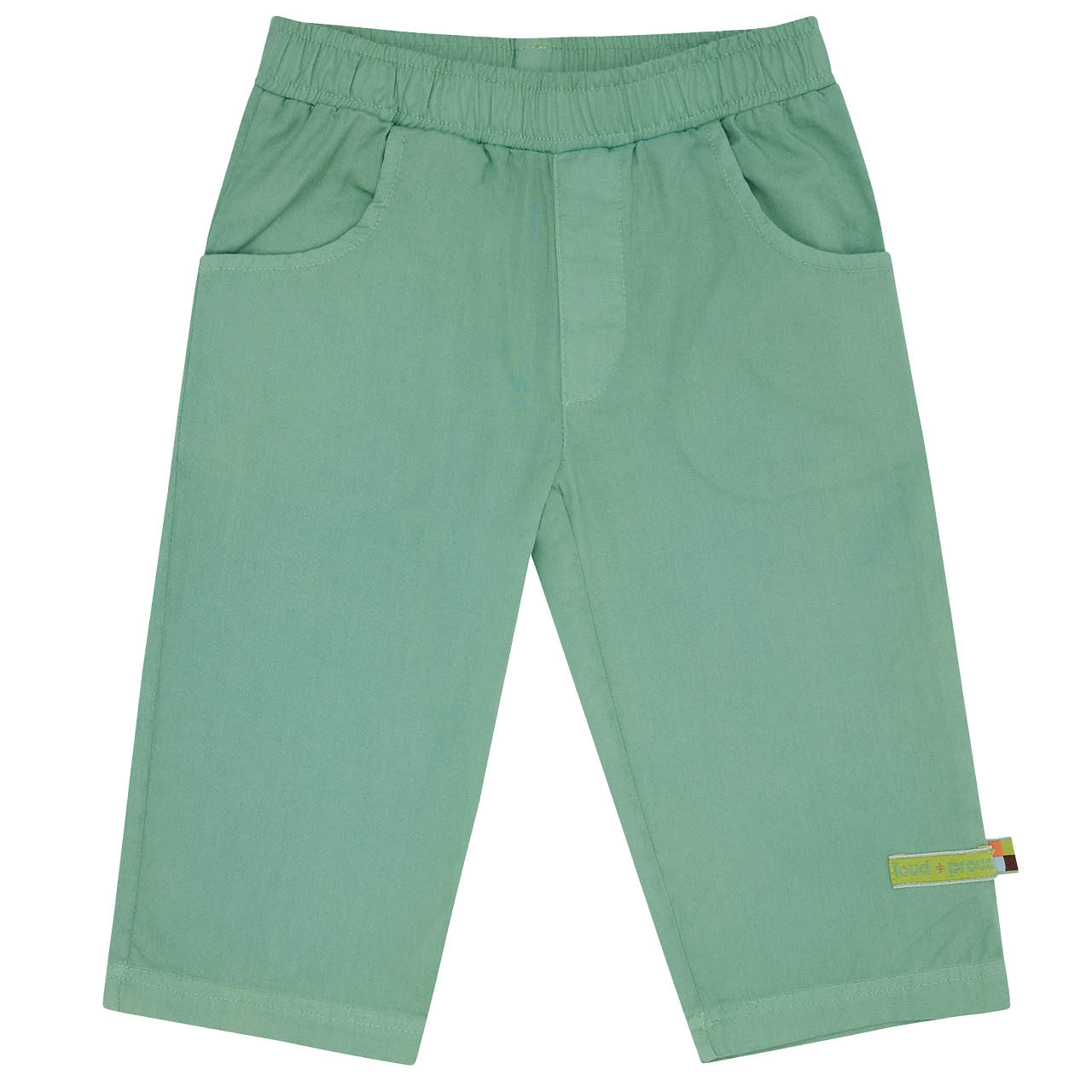 Leichte Twill Sommerhose grün