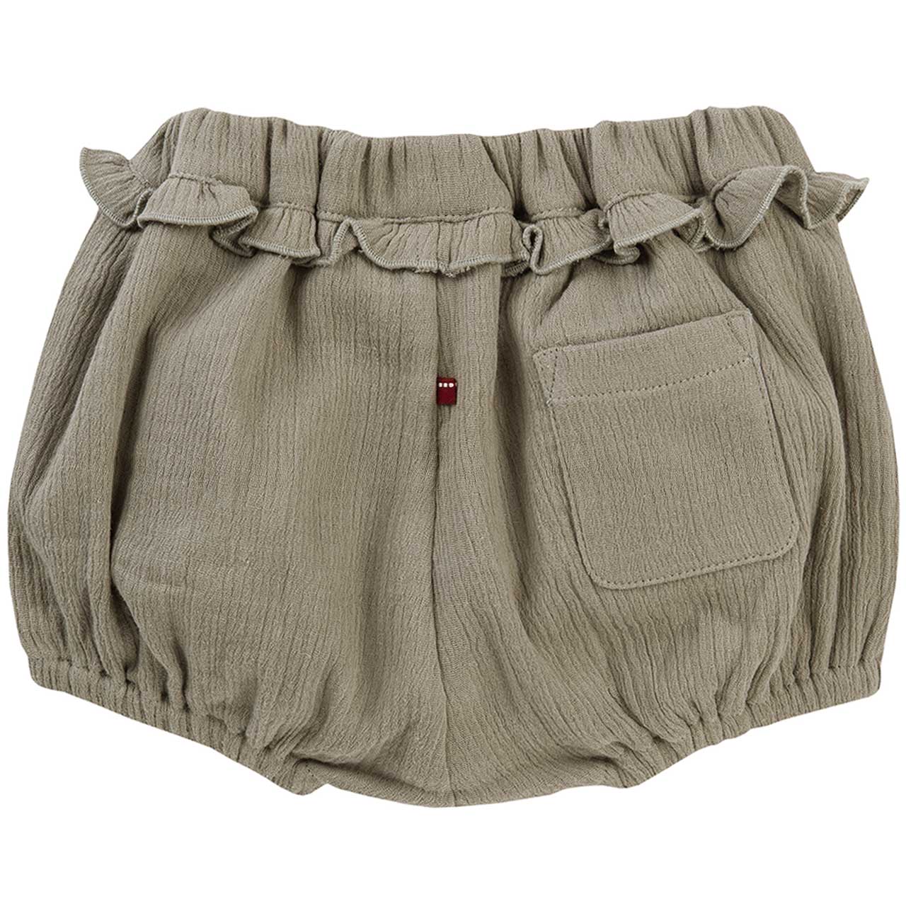 Kurze Musselin Shorts leicht khaki