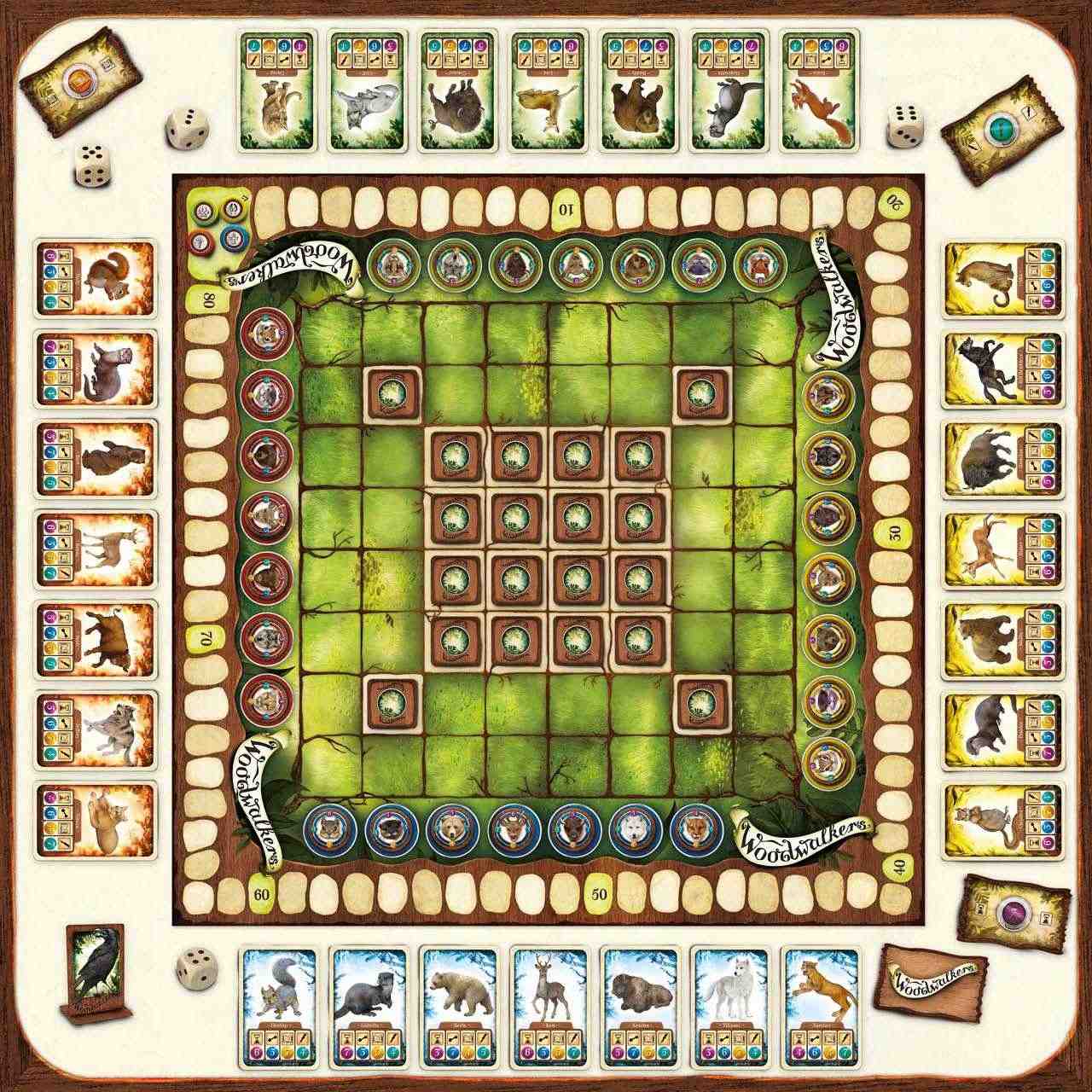 Woodwalkers The Game Brettspiel ab 8 Jahren