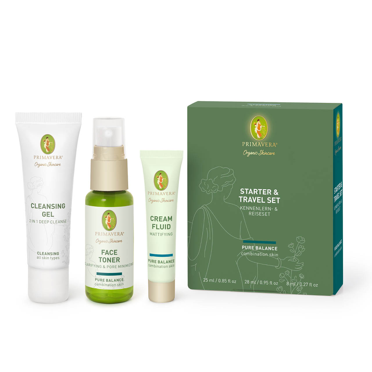 Geschenk-Set für ölige bis Mischhaut – Pure Balance Line