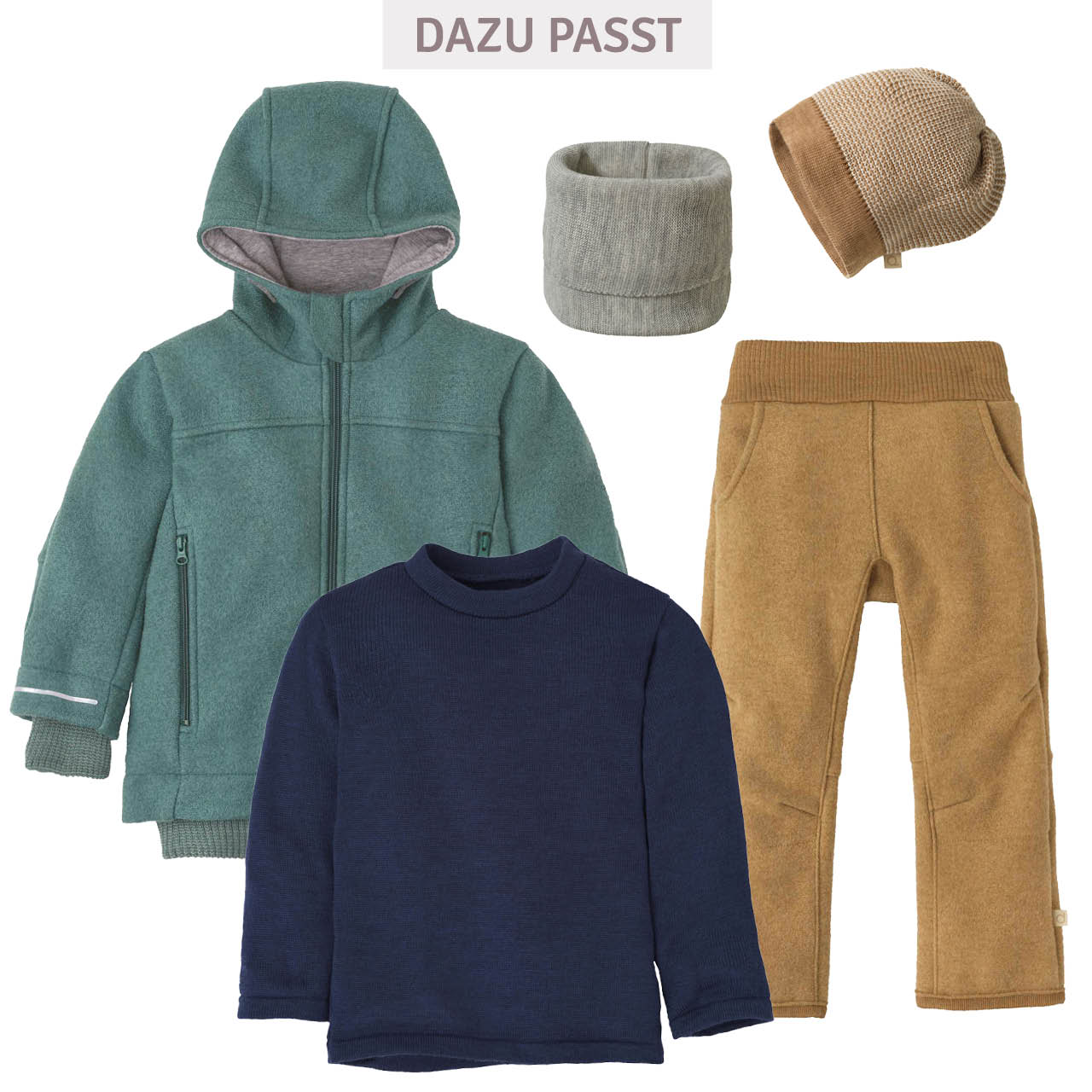 Walk Outdoor Jacke gefüttert eukalyptus