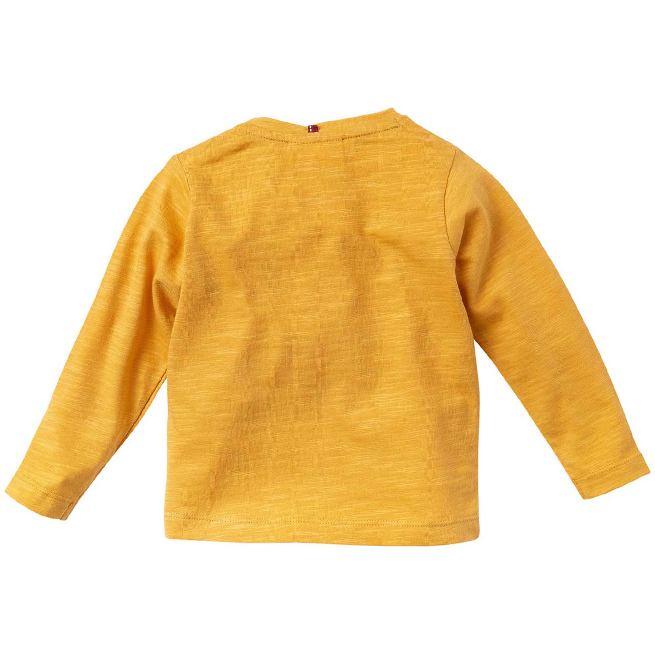 Leichtes Langarmshirt exotische Tiere honiggelb