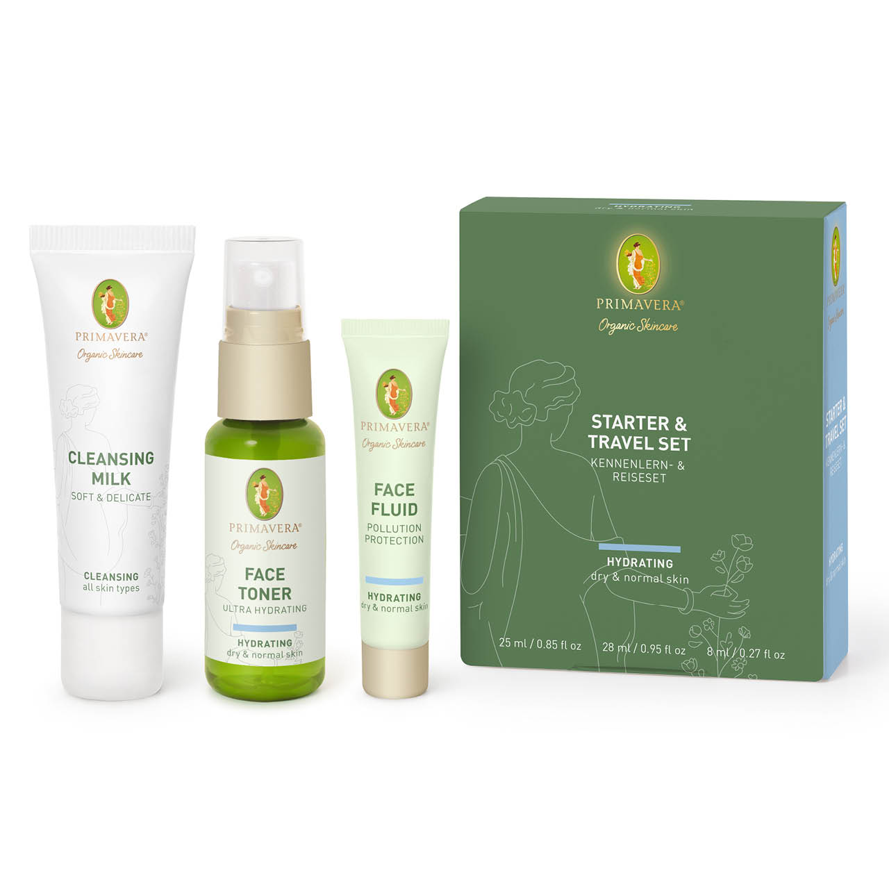 Geschenk-Set für normale bis trockene Haut – Hydrating Line