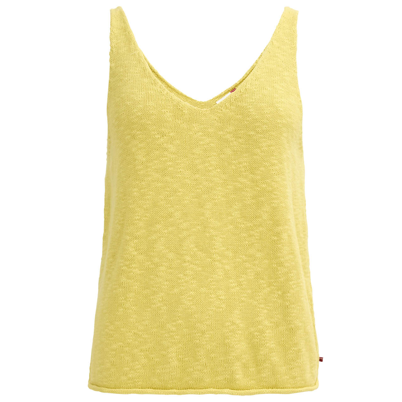 Leichtes Damen Strick-Top zitronengras