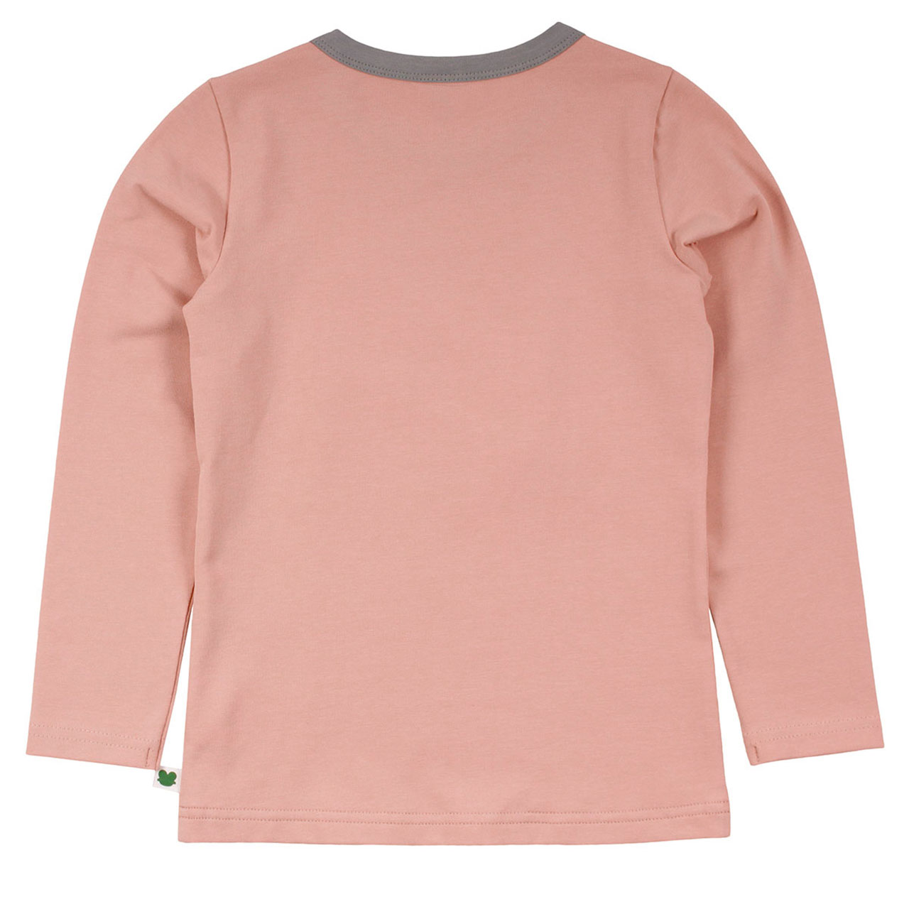 Süßes Langarmshirt Eule rosa