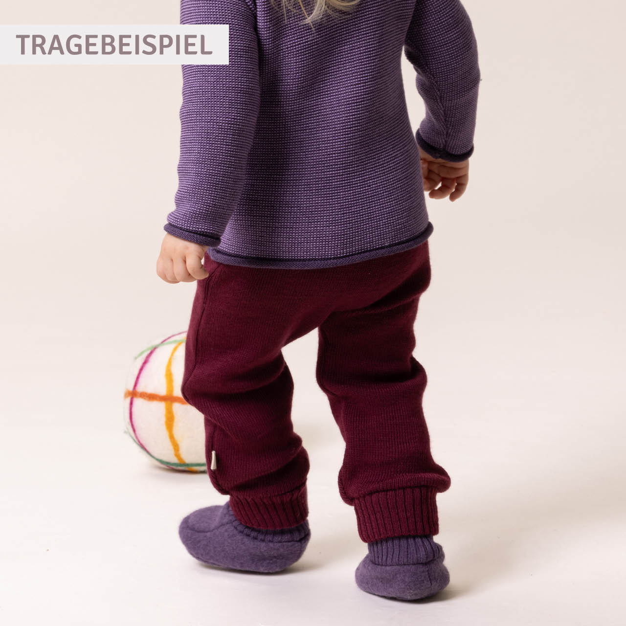 Warme Walk Babyschuhe rosa