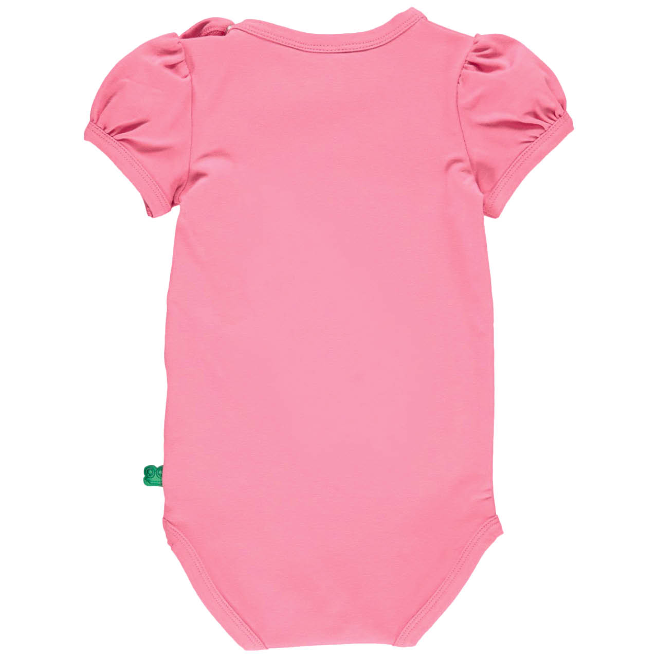 Basic Body kurzarm Puffärmel pink