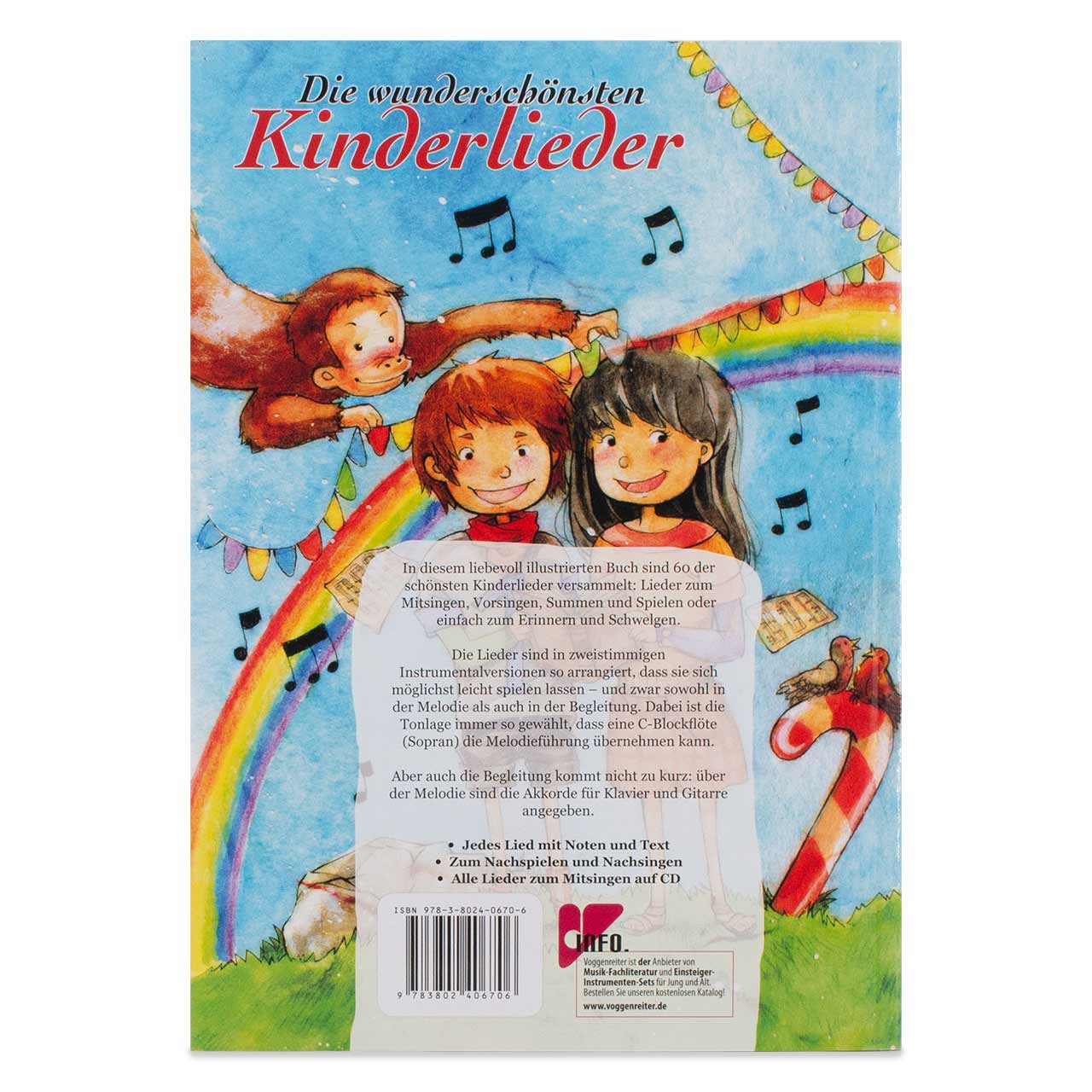 Kinderliederbuch – 60 Lieder mit CD