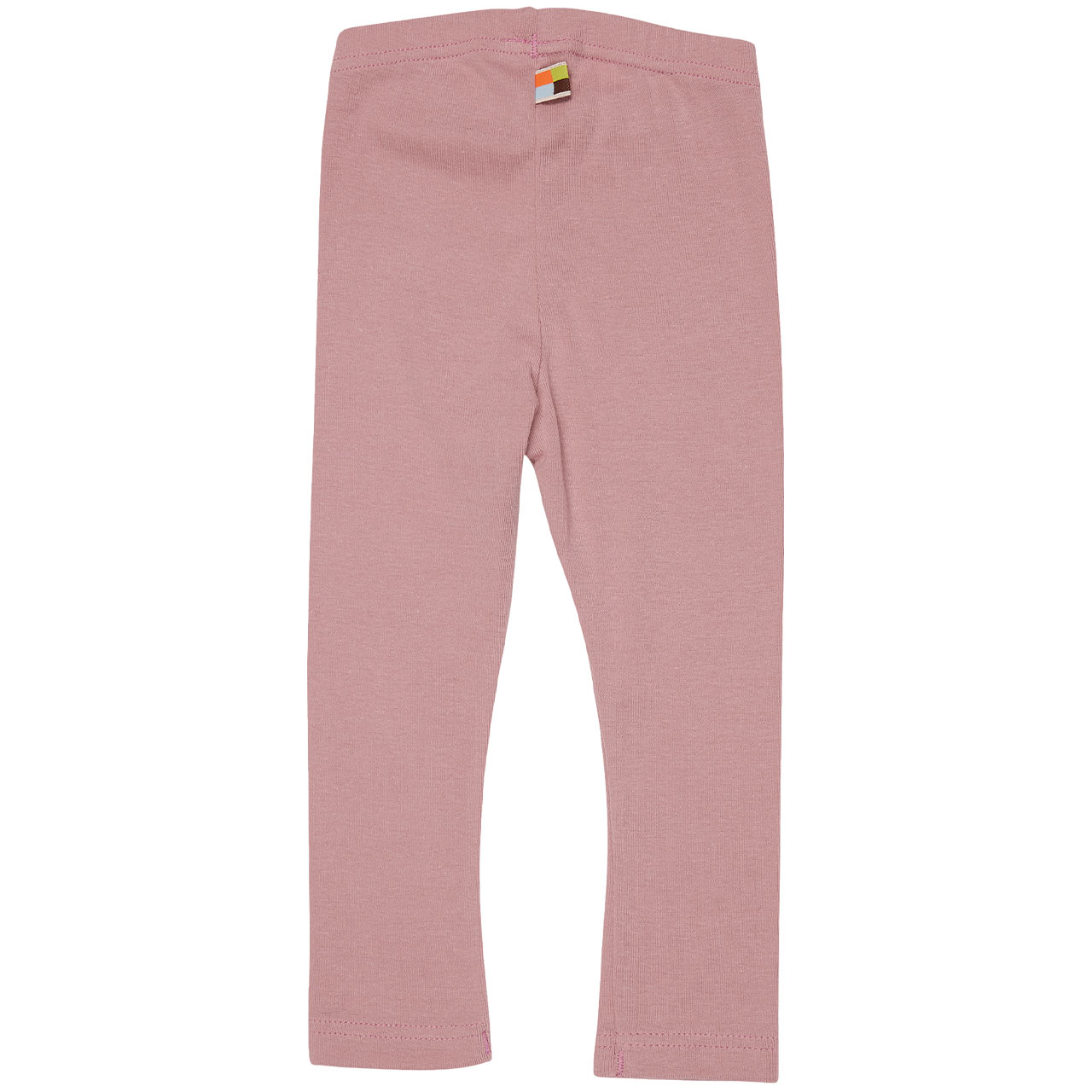 Leichte Feinripp Leggings 100% Bio Baumwolle rosa