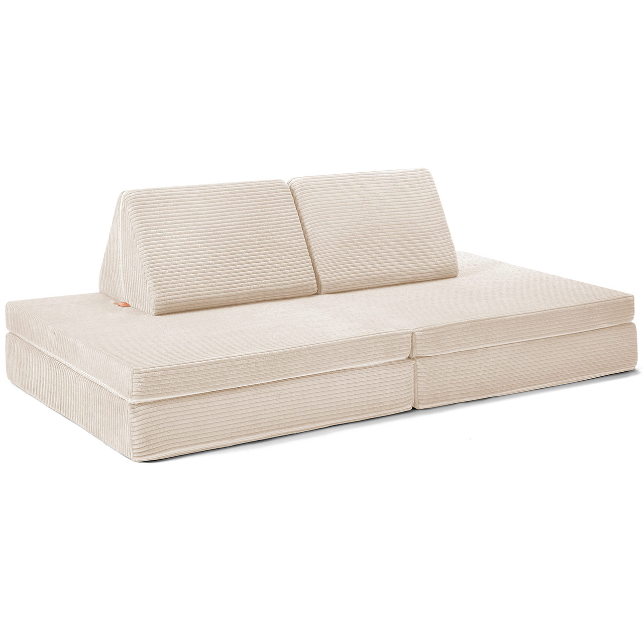 Funzy Spielsofa 4-teilig Cord Beige