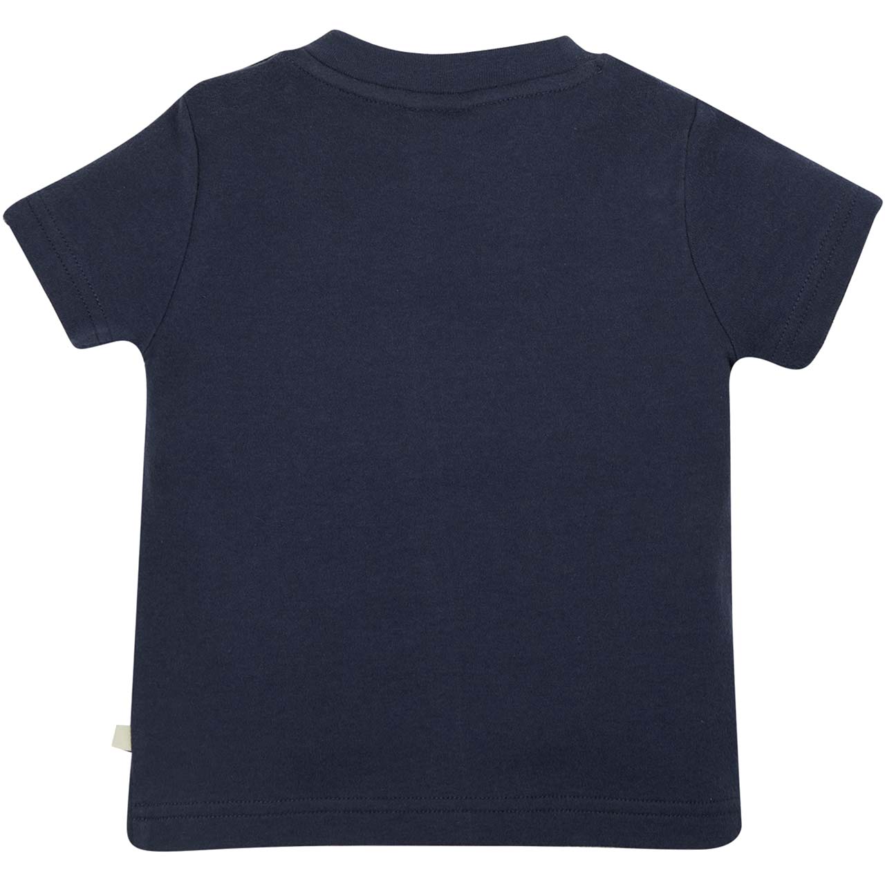 T-Shirt Schnecke Aufnäher indigo