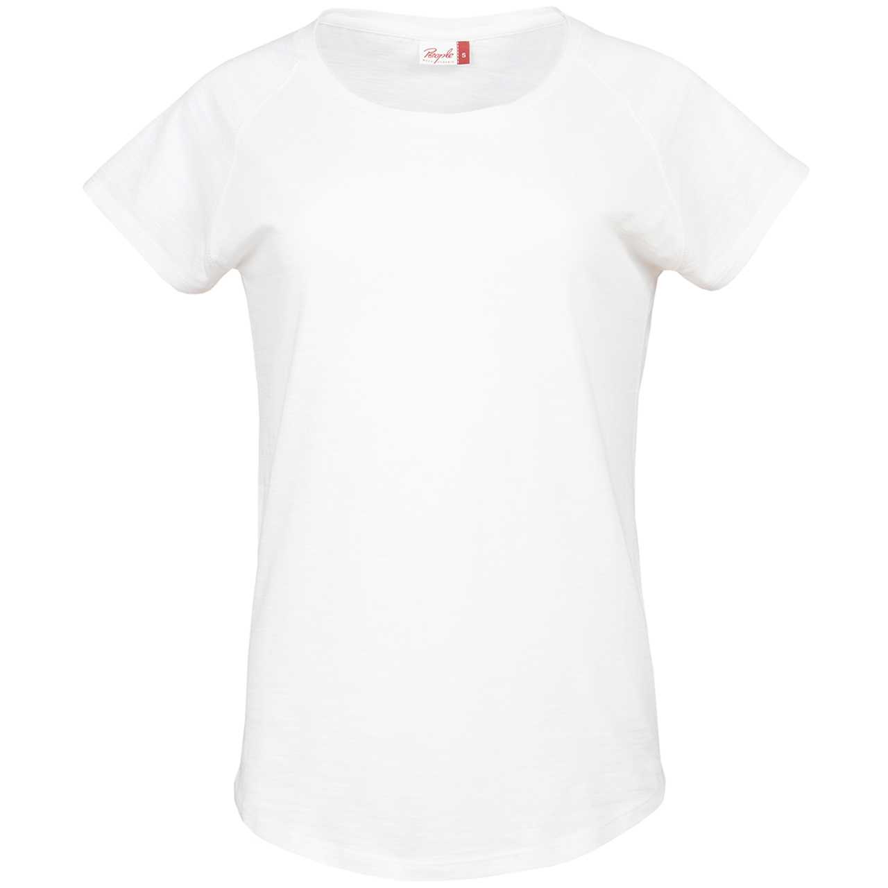 Leichtes Damen T-Shirt weiß