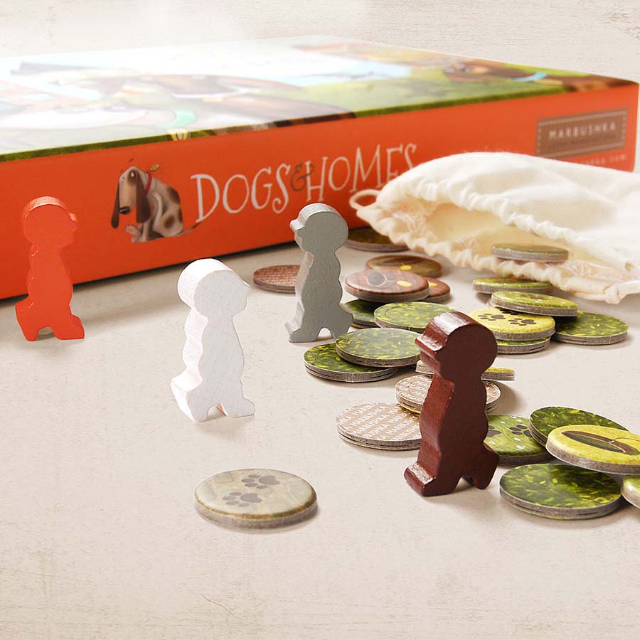 Brettspiel Dogs & Homes für schlaue Detektive (5-99 Jahre)