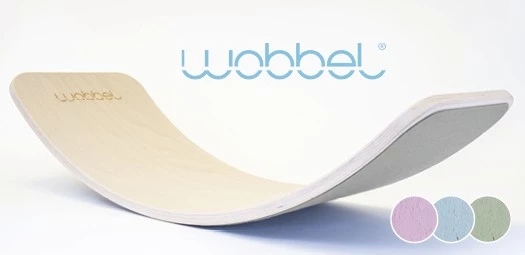 Das Wobbel Board – ein Balance-Board und Spielzeug mit Schwung!