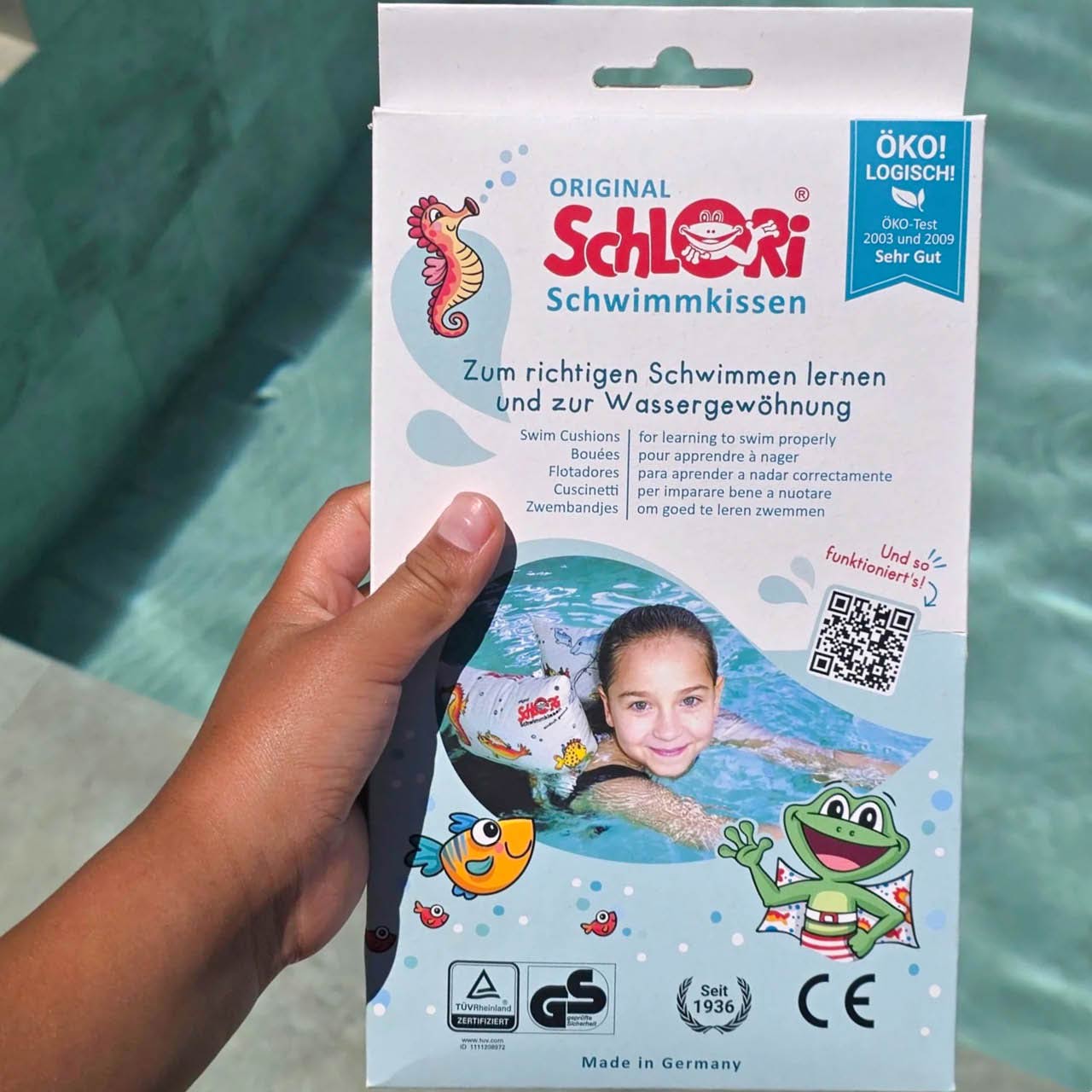 Schlori Schwimmkissen 11-60 kg mit Schnalle