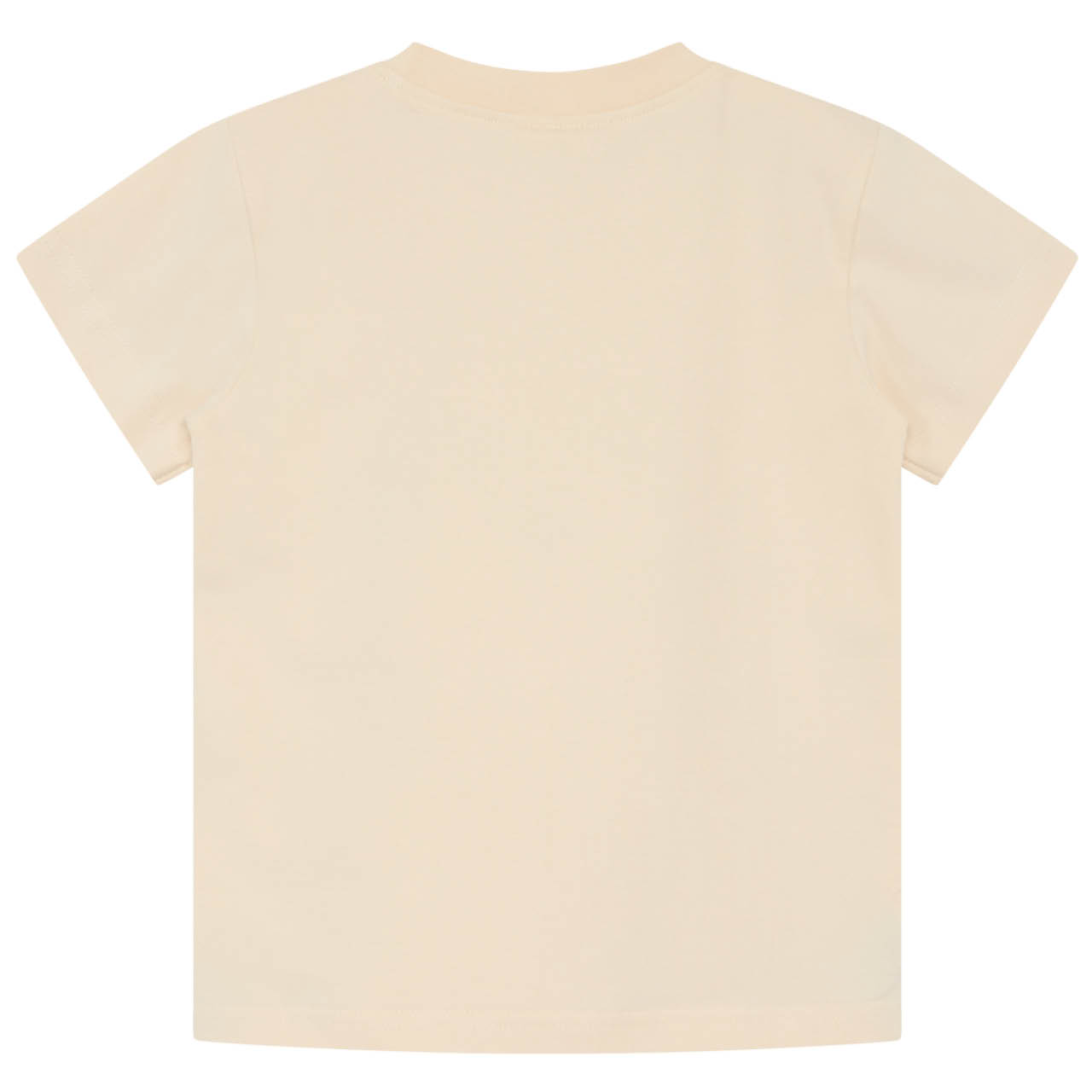 Leichtes T-Shirt Löwenkopf beige