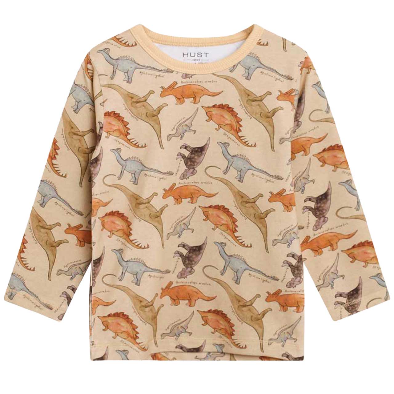 Leichtes Langarmshirt Dinos beige