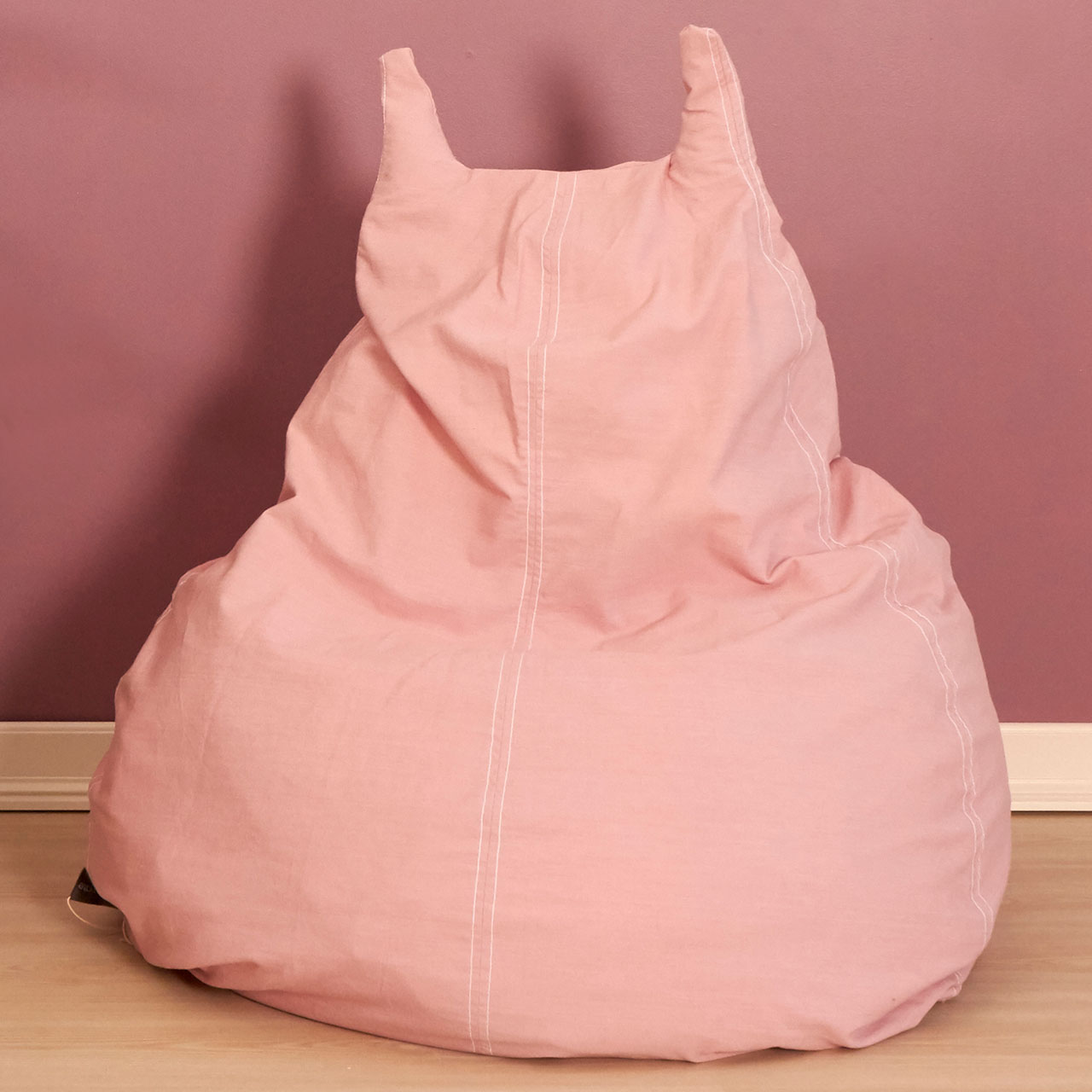 Kinder Sitzsack 90 x 100 x 80 cm - rosa