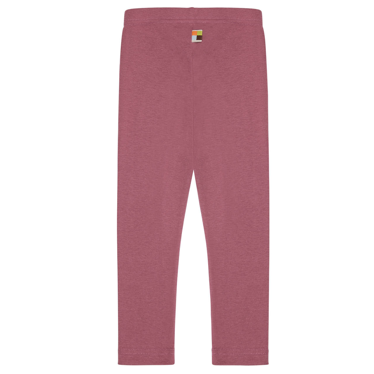 Leichte Feinripp Leggings 100% Bio Baumwolle rosa