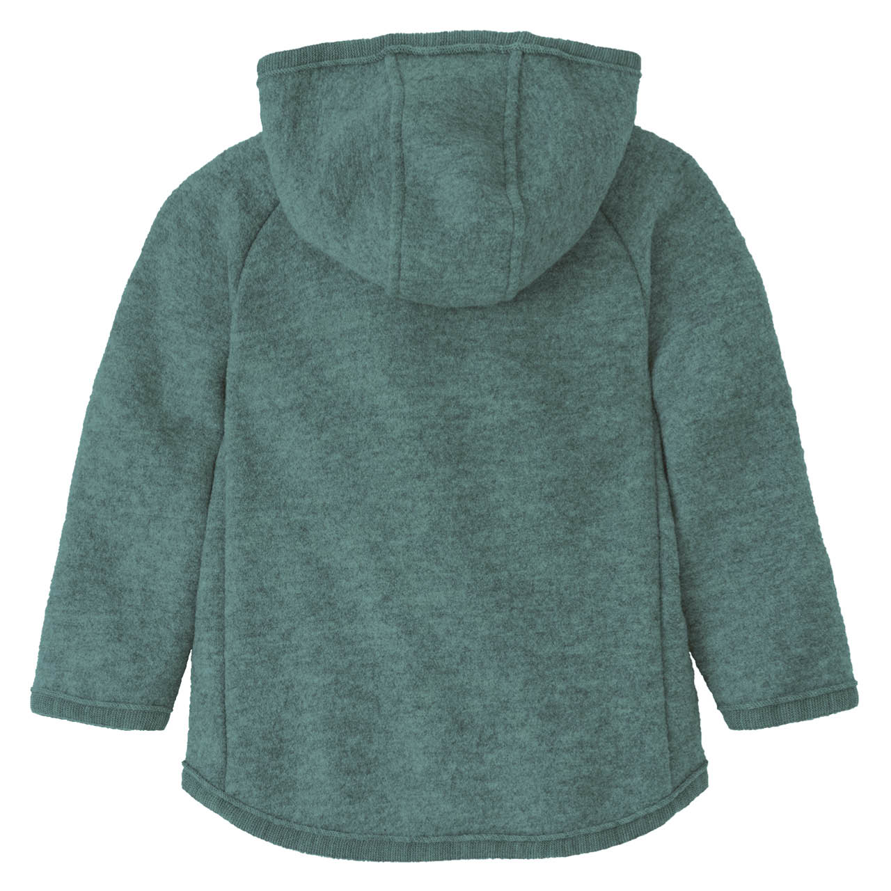 Walkjacke mit Reissverschluss eukalyptus