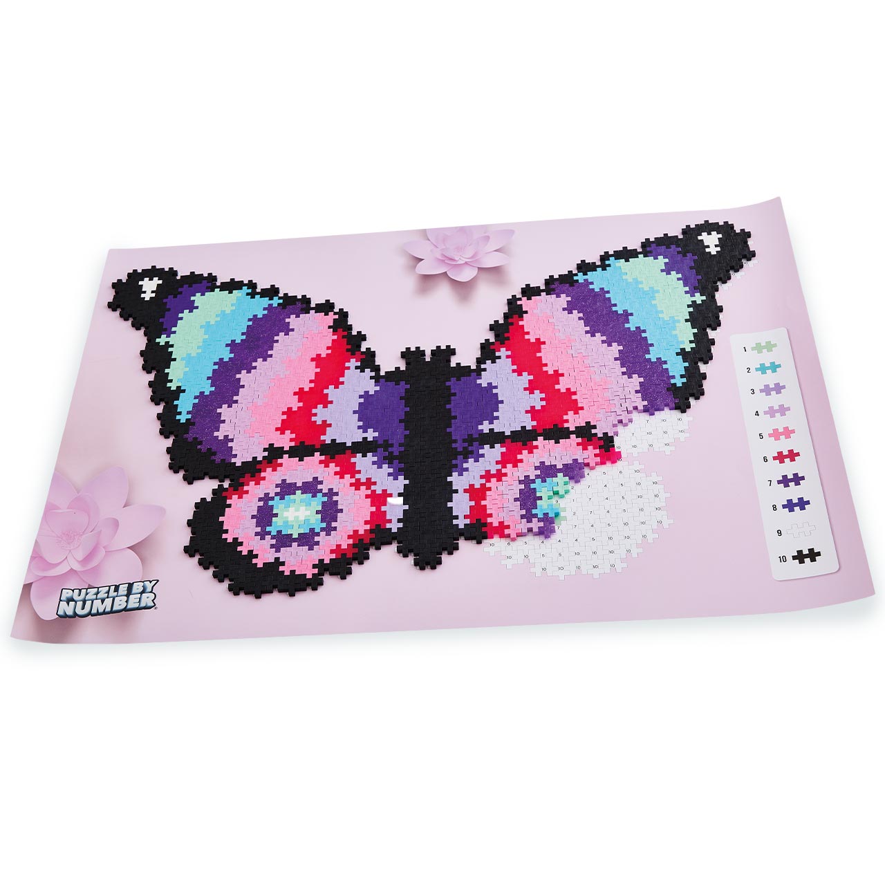 Steckbausteine Puzzle Schmetterling ab 7 Jahre